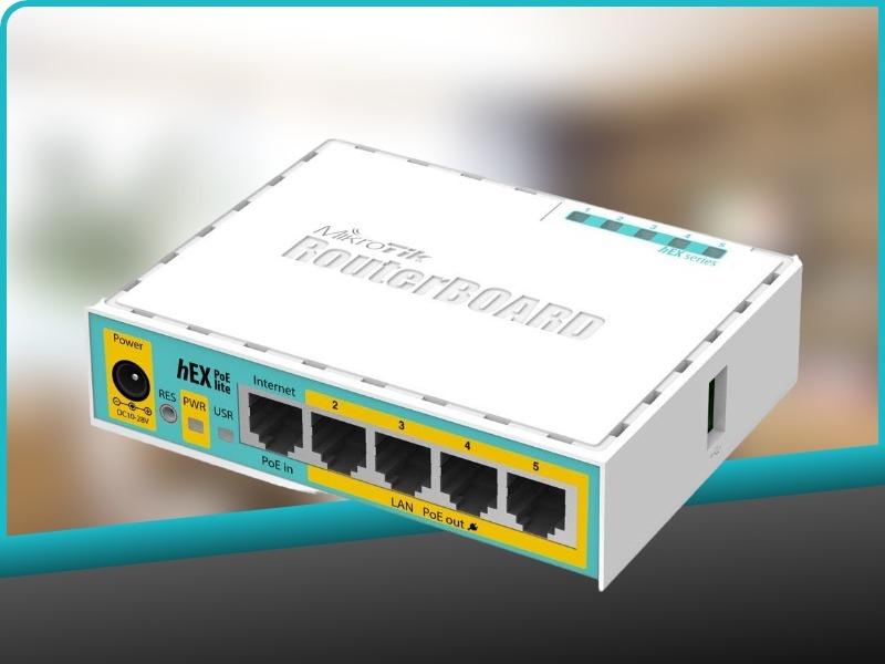 MikroTik hEX PoE lite